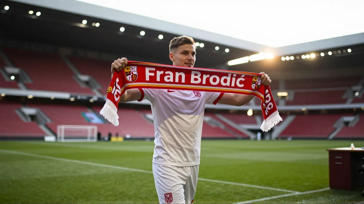 Cracovia wzmocniła atak: Fran Brodić już w kadrze